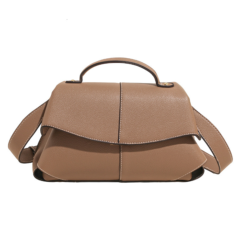 DHAL French Smile Boling Handbag for Women 2025 New High-end Pleated Fashion Single Shoulder Crossbody Bag