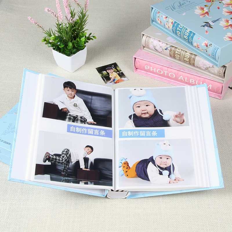 Large 6 inch album 200 Pocket baby album Childrens Growth Album Plastic Album Scrapbooking Picture Case Photo Album Z250729