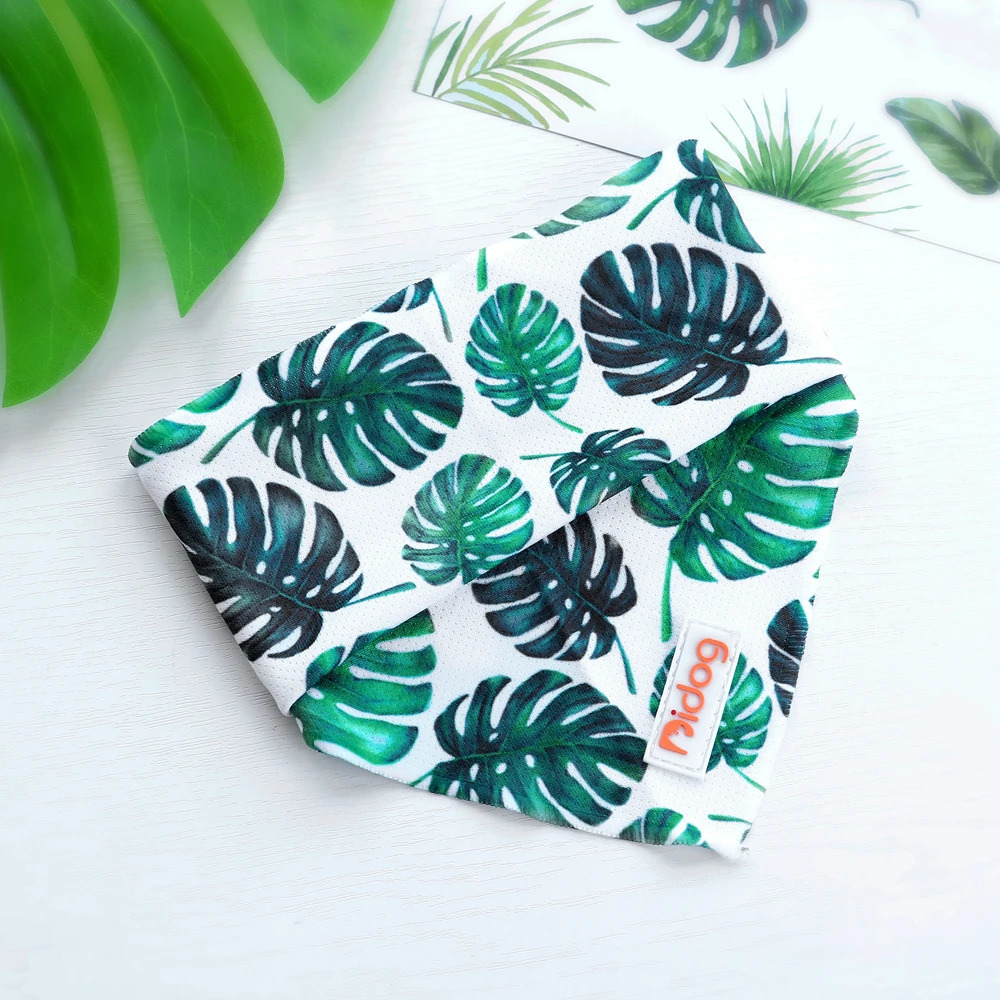 Soft Cotton Dog Bandana Scarf Cute Print Pet Cat Collar Scarves Triangular Bandage For Small Medium Dogs Cats Accessories 250729