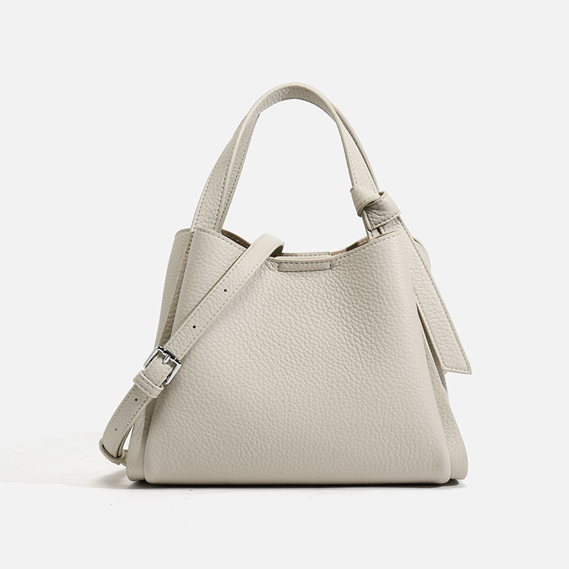 free shipping designer bag New high-quality bucket bag casual grocery shopping vintage handbag for women black white red