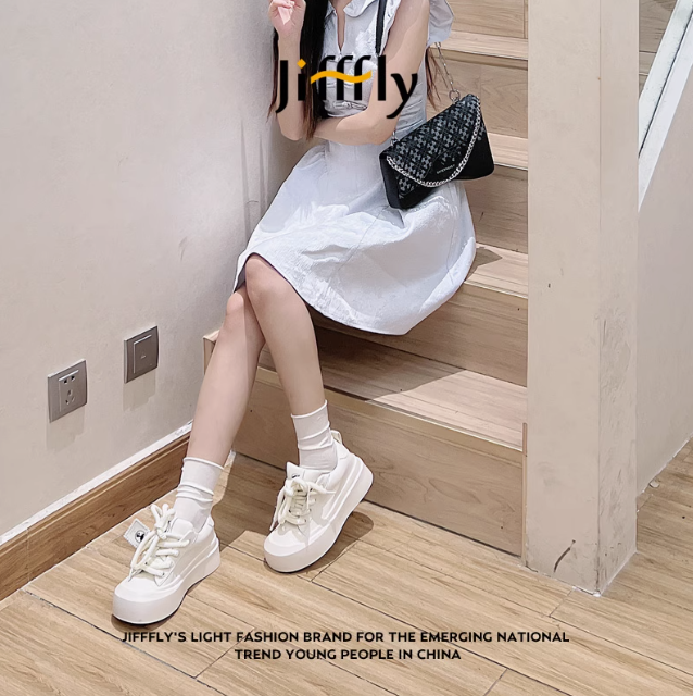 Jifffly Women's Summer 2025 New Casual Fashion Trend Sneakers High-Quality Sports Shoes
