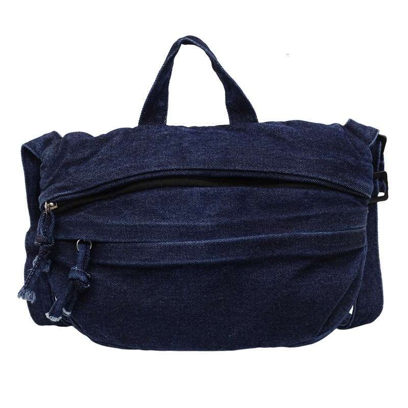 Denim Small for Women, Artistic Design, Handheld Lightweight Versatile Stylish Single Shoulder Crossbody Bag
