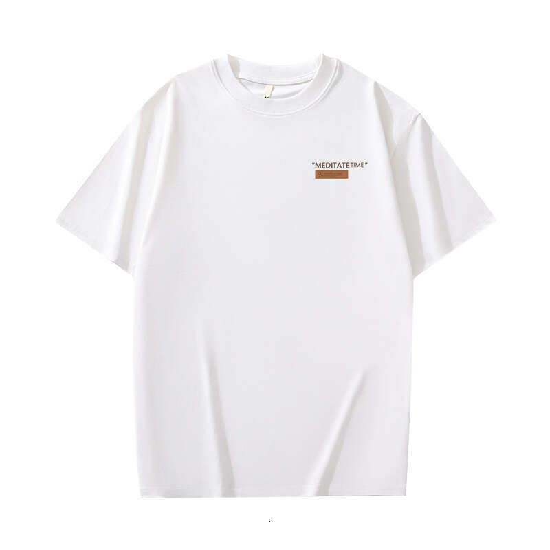 Designer T Shirt Short Sleeve Men's Summer T-Shirt 2025 New Trendy Brand Loose Fit Round Neck Tee Graphic Tee Tracksuit