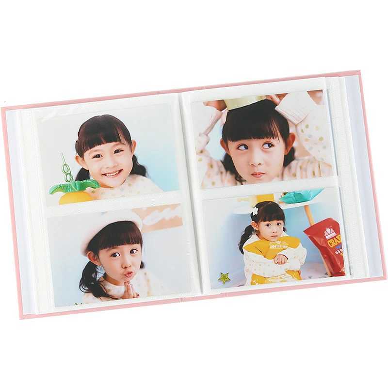 6-inch Photo Albums 200Pcs Large Capacity Foldout Family Photo Album Children Growth Album Plastic Sealed Photo Album Z250729