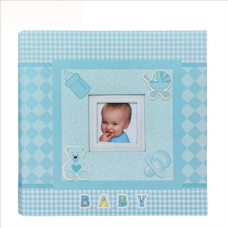 Photo Album with Writing Space 4x6 Photos Hold 200 Family Baby Kids Cute Photo Album with Writing Space Z250729