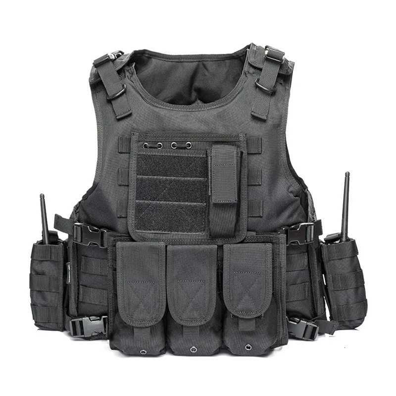 Outdoor Vest Military Hunting Equipment CS Military Combat Training Air Gun Color BulLEt PROtective Vest Z250728