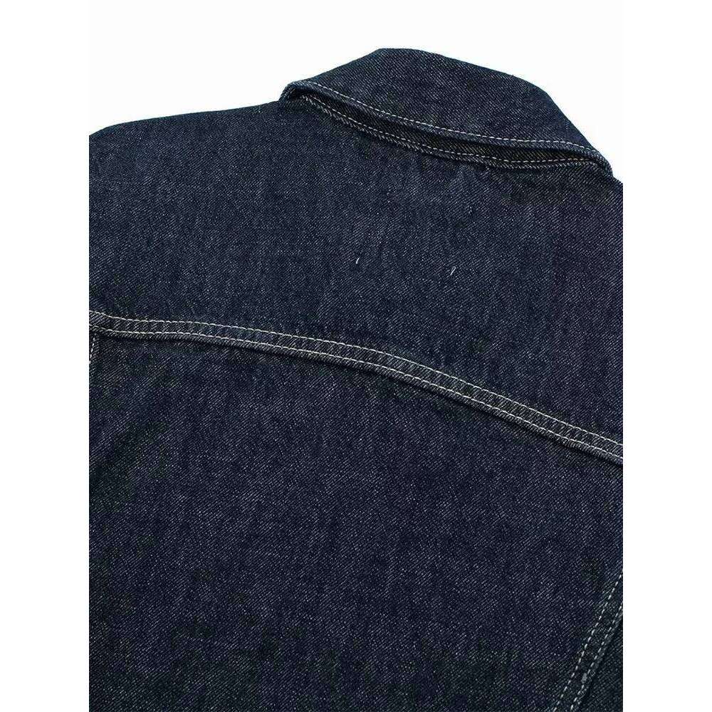 Designer Clothing 2025 Willshela Women Fashion With Pockets Denim Blue Single Breasted Jackets Vintage Lapel Neck Long Sleeves Female Chic Lady Outfit