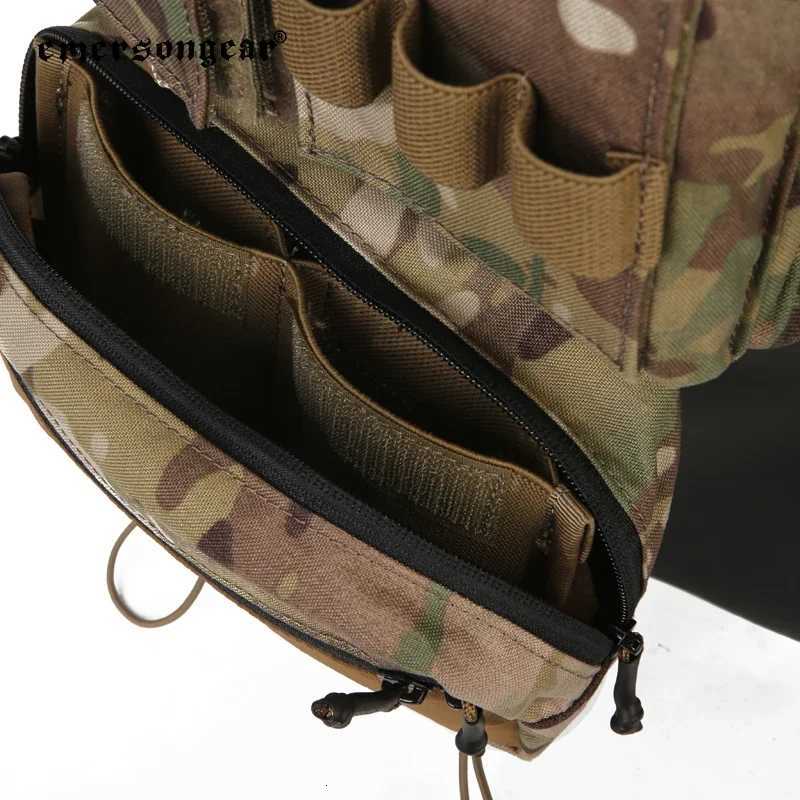 Emersongear Tactical MK3 Chest Rig Vest Fight Modular Adjustable Hunting For Plate Carrier w/ 556 762 Mag Pouch Nylon EM2961 Z250728