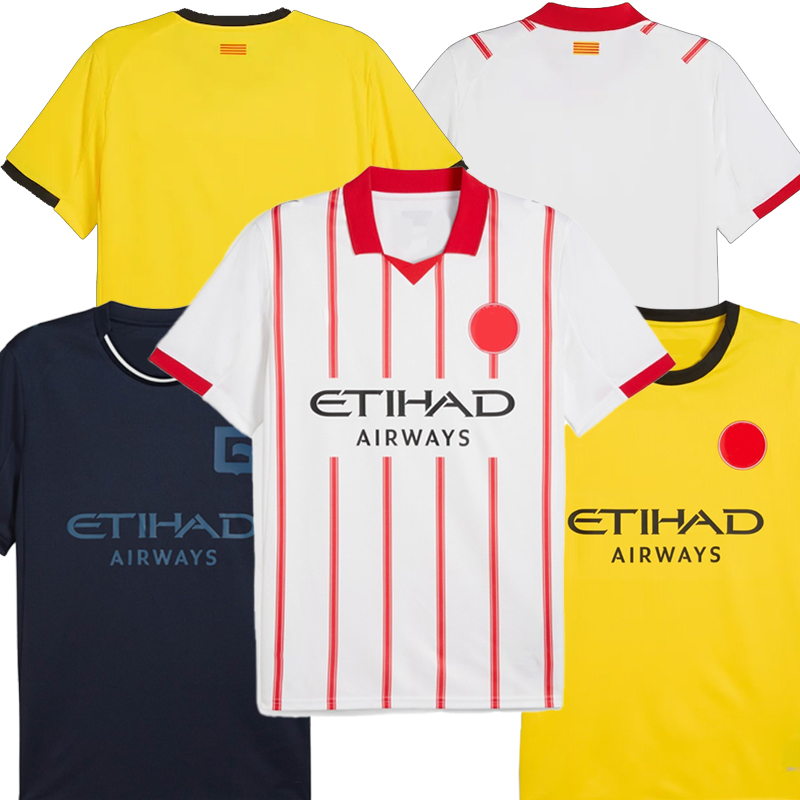 25 26 Girona Jerseys Home Away Third Soccer STUANI BRYAN ABEL RUIZ Kit DANJUMA TSYGANKOV ASPRILLA MIOVSKI Men Kids football shirts