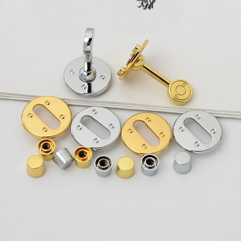 1Set Metal Bag Rivets Womens Handbag Clasp Lock Closure Zinc Alloy Bag Buckles Clasps DIY Bags Hardware Accessories 250723