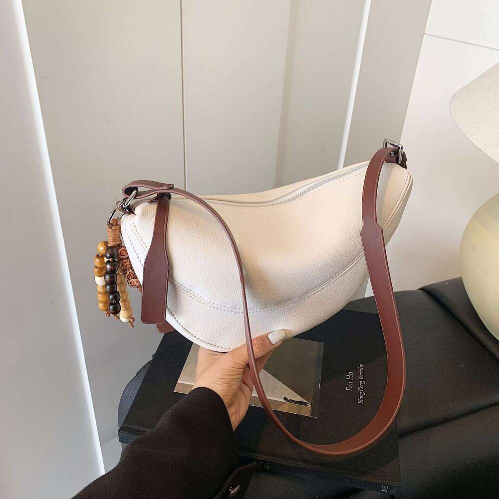 Fashionable High-End Dumpling Korean Style Design Bags Simple Shoulder Niche Underarm Crossbody Women's Bag