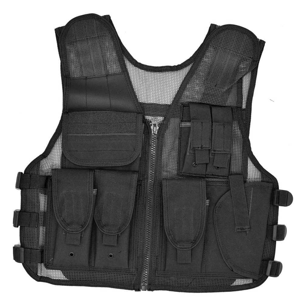 Tactical Mesh Vest for Men and Women Hunting MolLE Vest Fishing Quick Dry with Multi-POCket AdjustabLE Size Z250728