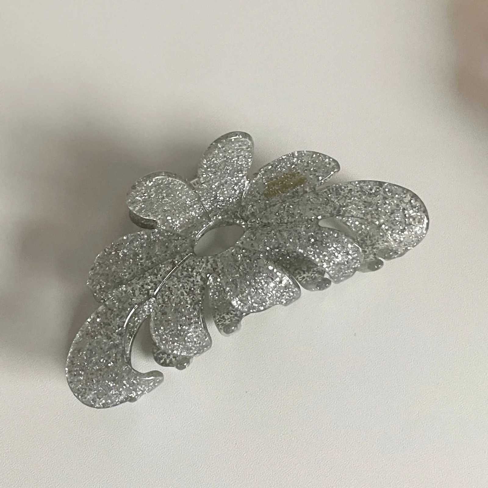 Muweordy French Acetate Hair Claw European And American Flower Hair Clips Large Claw Clips Fashion Hair Accessories For Women Z250729