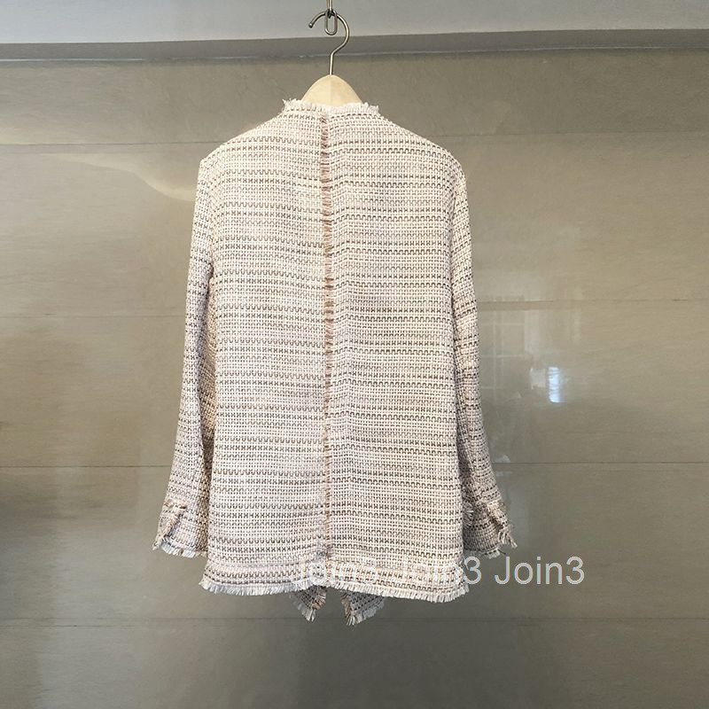 Autumn Winter New Socialite Little Fragrance Milk V-Neck Double-Breasted Slimming Coat Women Ins Hot List Good Store Recommendation