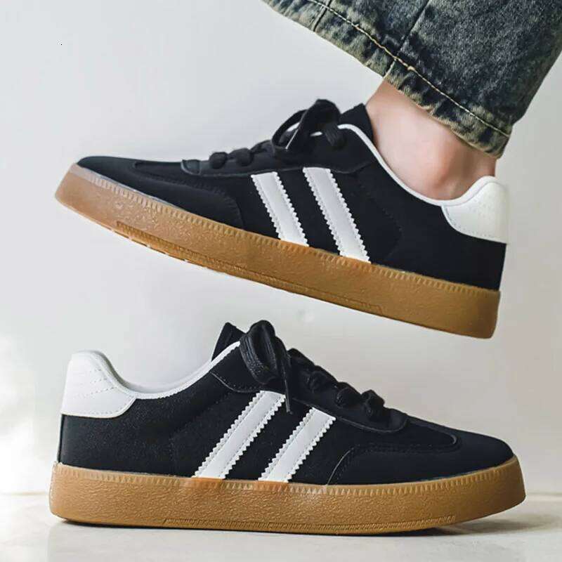 Men Casual Platform Versatile Skateboard Flats Outdoor Running Sports Shoes Lace Up Trainers Comfortable Sneakers 39-44