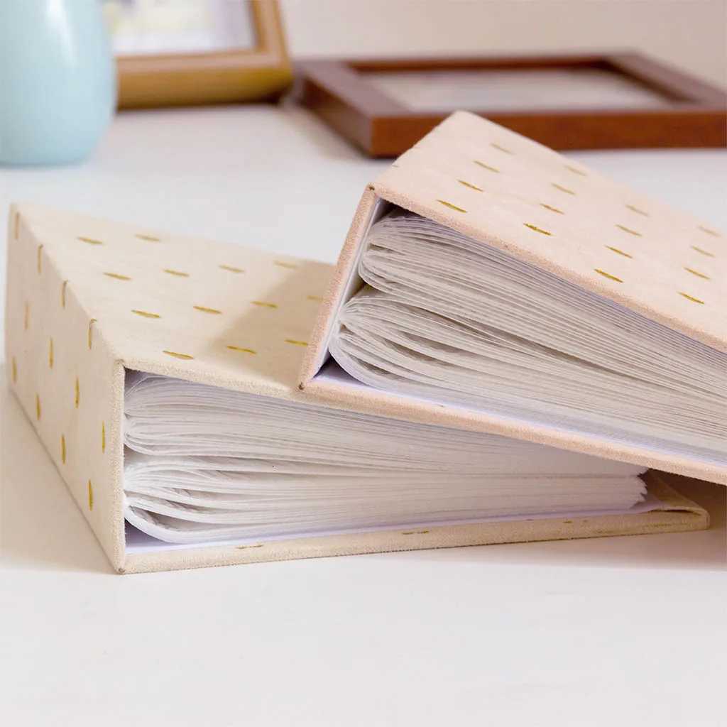 1 exquisite 6-inch fabric photo album with 100 pictures as a commemorative gift for friends and couples. Z250729