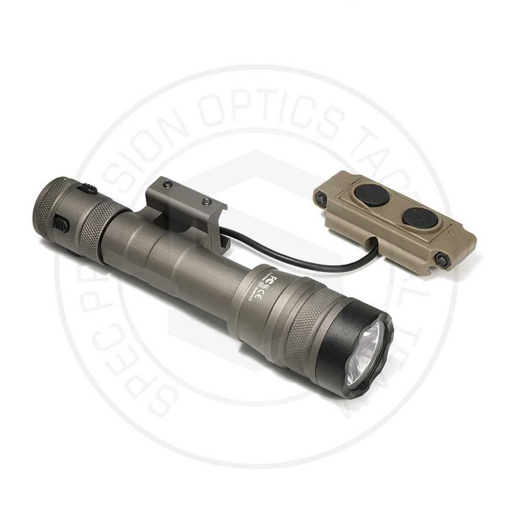 Metal Hunting Scout Light 1300 Lumens REIN 1.0 Flashlight Spotlight Dual Function Switch Fits 20MM Rail R250728