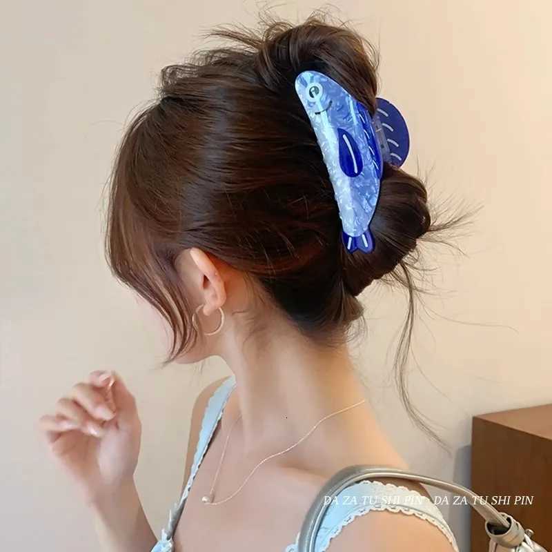 ute Tsartun Sardine Niche Hair Claw For Women Girls Sweet Hair Ornament Claw Clip Hairpin Hair Clip Fashion Hair Accessories Z250729