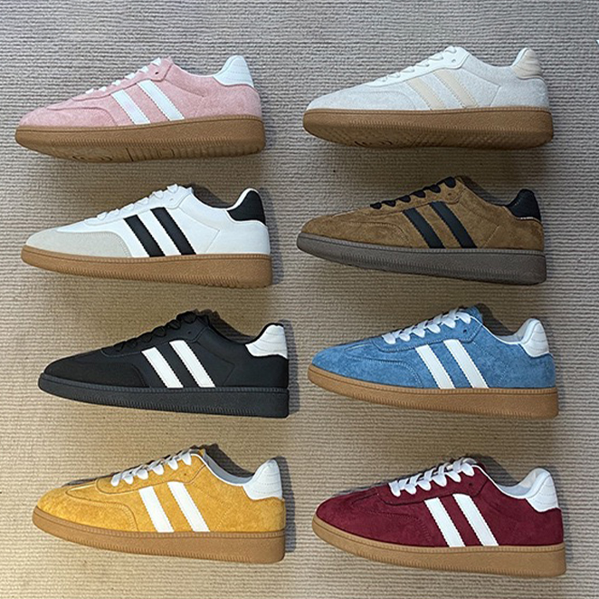 Designer Shoes Classic Casual Shoes Free Shipping 2025 Athleisure Sports Shoes New Fashionable Casual Breathable Comfortable Flat Bottomed Shoes for W