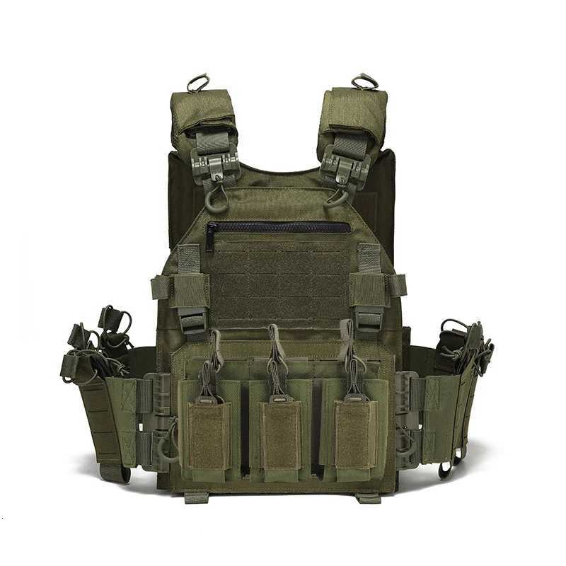 Multi-functional wear-resistant tactical vest outdoor training clothes outdoor equipment protective waistcoat Z250728
