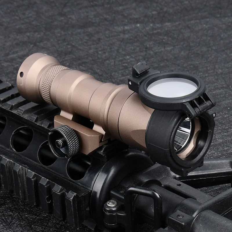 Airsoft Tactical Flashlight IR Filter Shade M300 M600 Infrared Weapon Scout Lamp Protector Cover Night Vision Lampshade R250728
