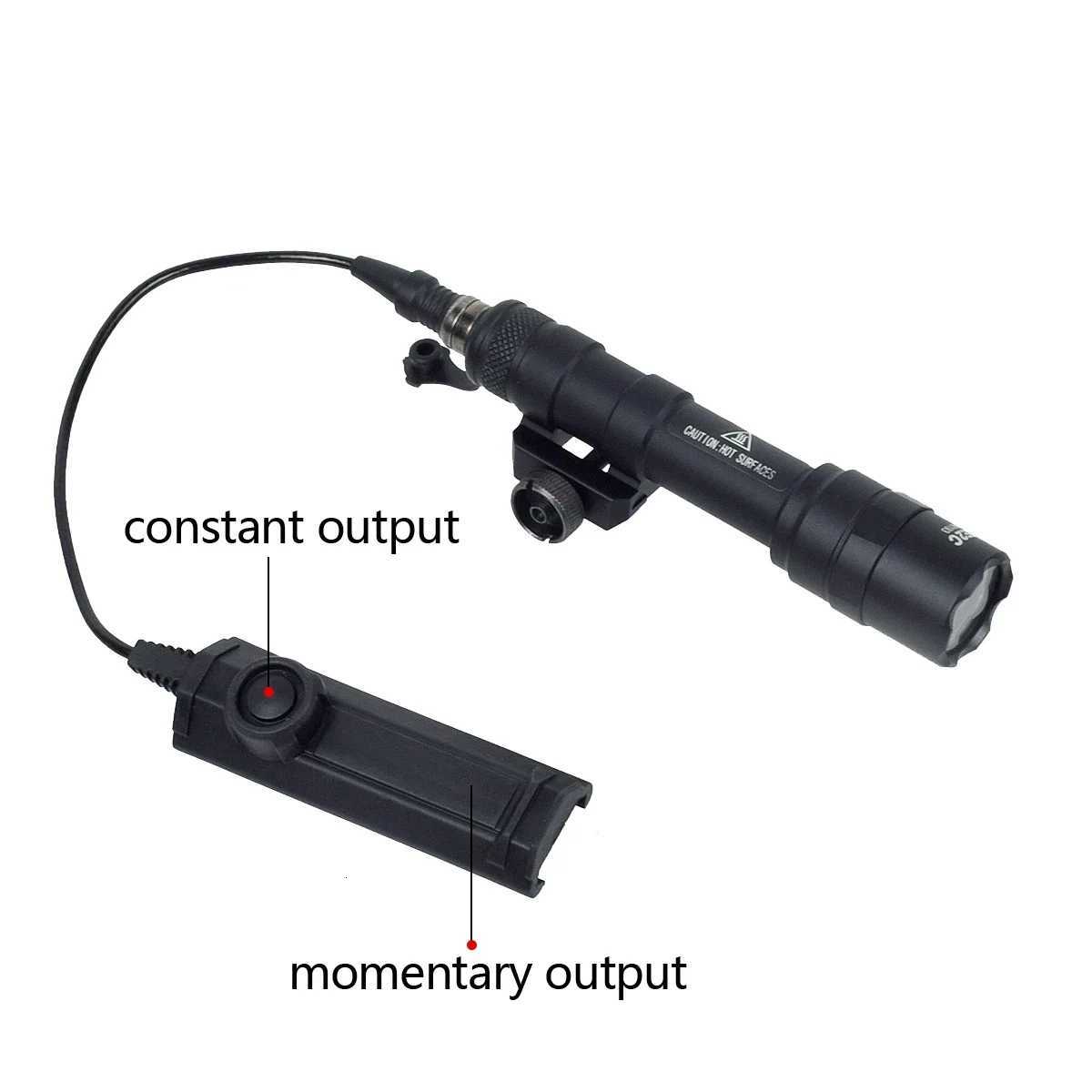 Tactical M600 M600C M600B Rifle Weapon Gun Scout LED Light Fit 20mm Rail Outdoor Hunting Airsoft Powerful Flashlight R250728