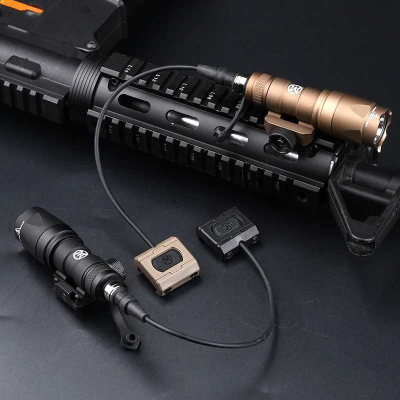 Vadsn Tactical M300A M300 Flashlight Modbutton Switch Set Scout Light For 20mm Picatinny Rail Weapon Light Hunting Rifle XJ250728
