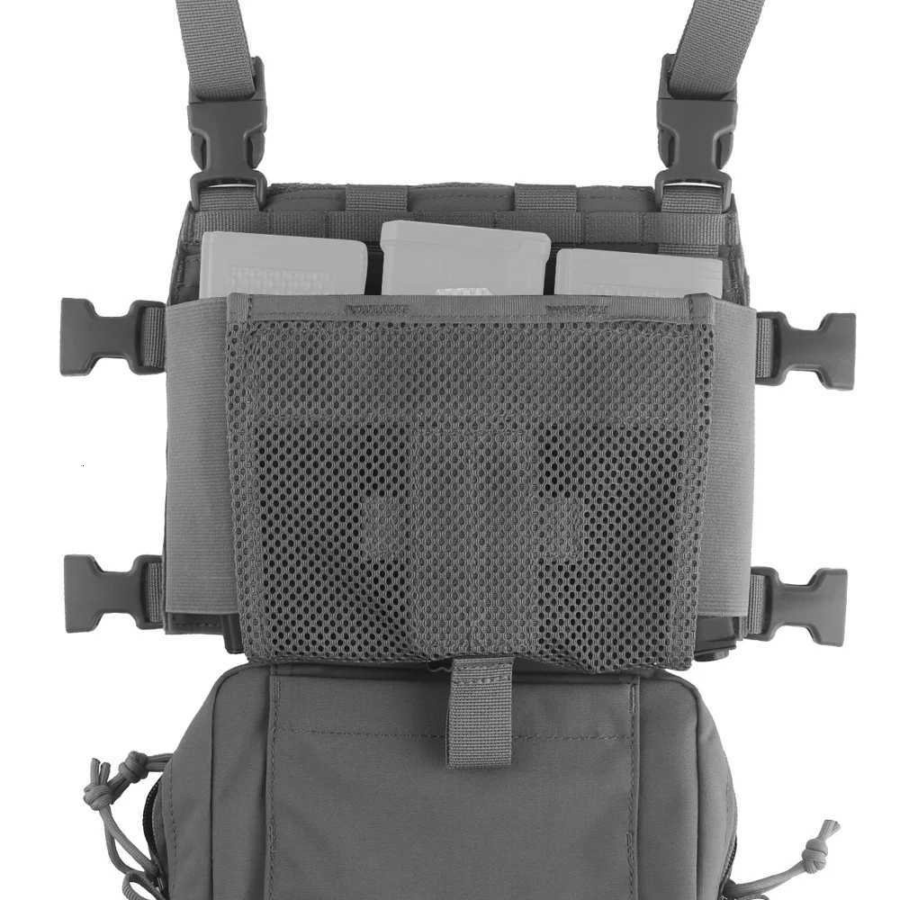 Tactics R Assault Vest Chest Rig Combo Harness Carrying Kit with Magazine Holster Can Carry 6pcs Rifle Mag Hook-Loop Drop Pouch Z250728