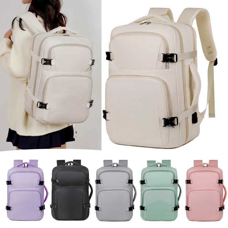 Multifunctional USB Charging Waterproof Backpack Large Capacity Travel Bag for Students Unisex Fashion School Backpack S250728