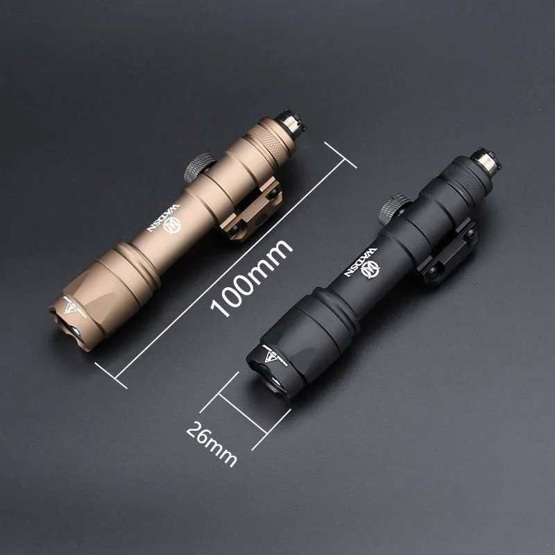 Vadsn M600 M600C Flashlight SF Hunting Light 600 Lumens Bright Scout Light With Constant Pressure Switch Metal Tail CapXJ250728