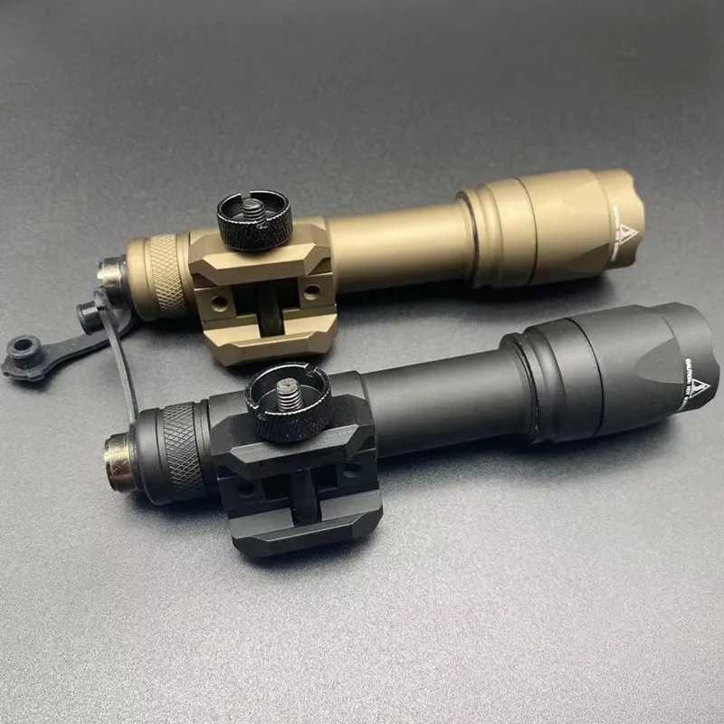 Tactical M600 M600C Airsoft Weapon Flashlight Hunting Scout Torch Rifle AR15 Gun Light Button Remote Switch XJ250728