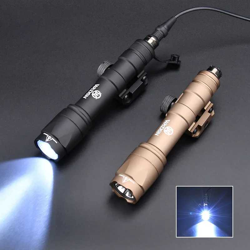 WADSN Airsoft M600C M600 M300 Tactical AR15 Rifle Weapon Flashlight LED Hunting Spotlight SF M300A Gun Lamp R250728