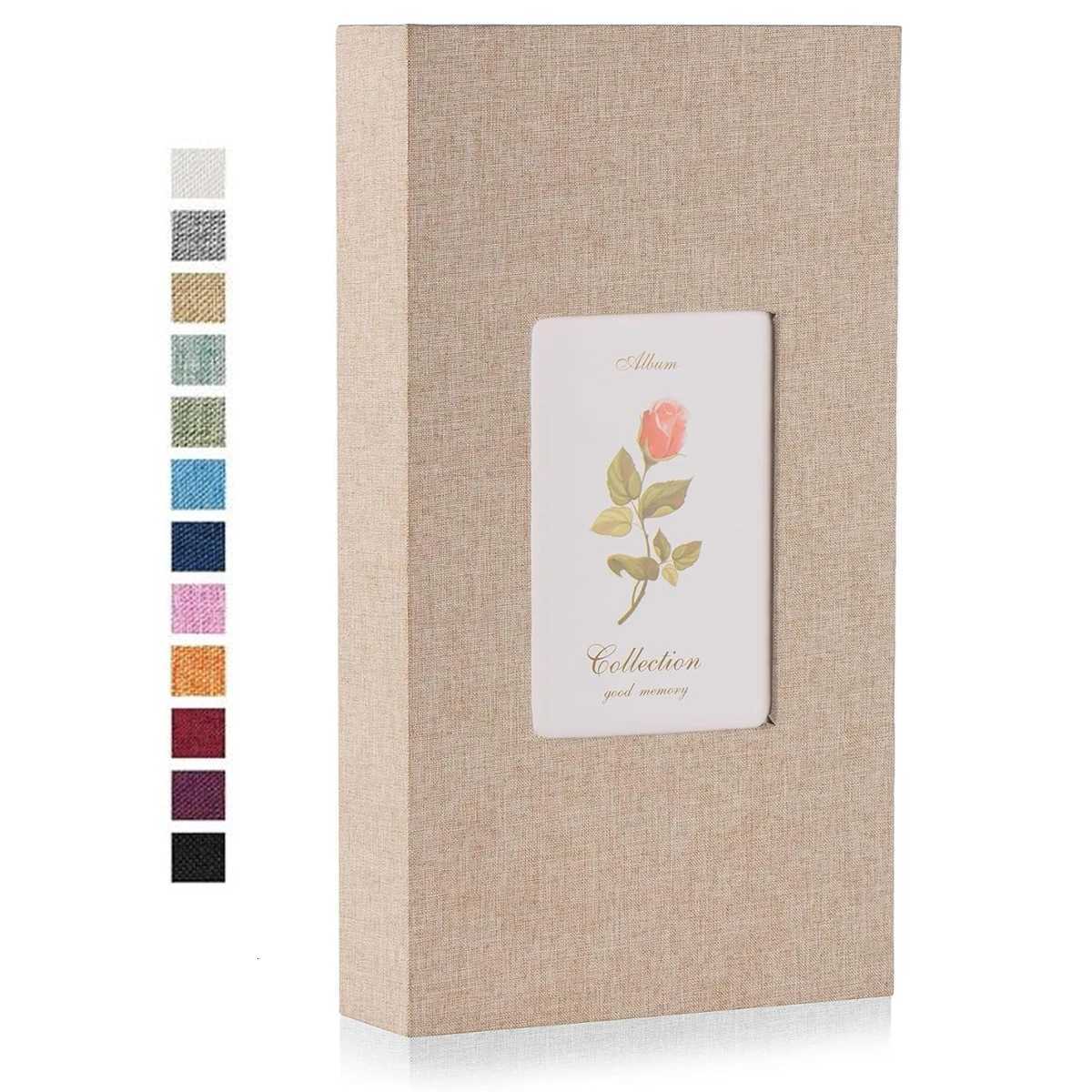 300 Pockets Linen Photo Album for 4x6 Photos Books Slip-in Picture Albums Wedding Baby Family Anniversary Photo Storage Z250729