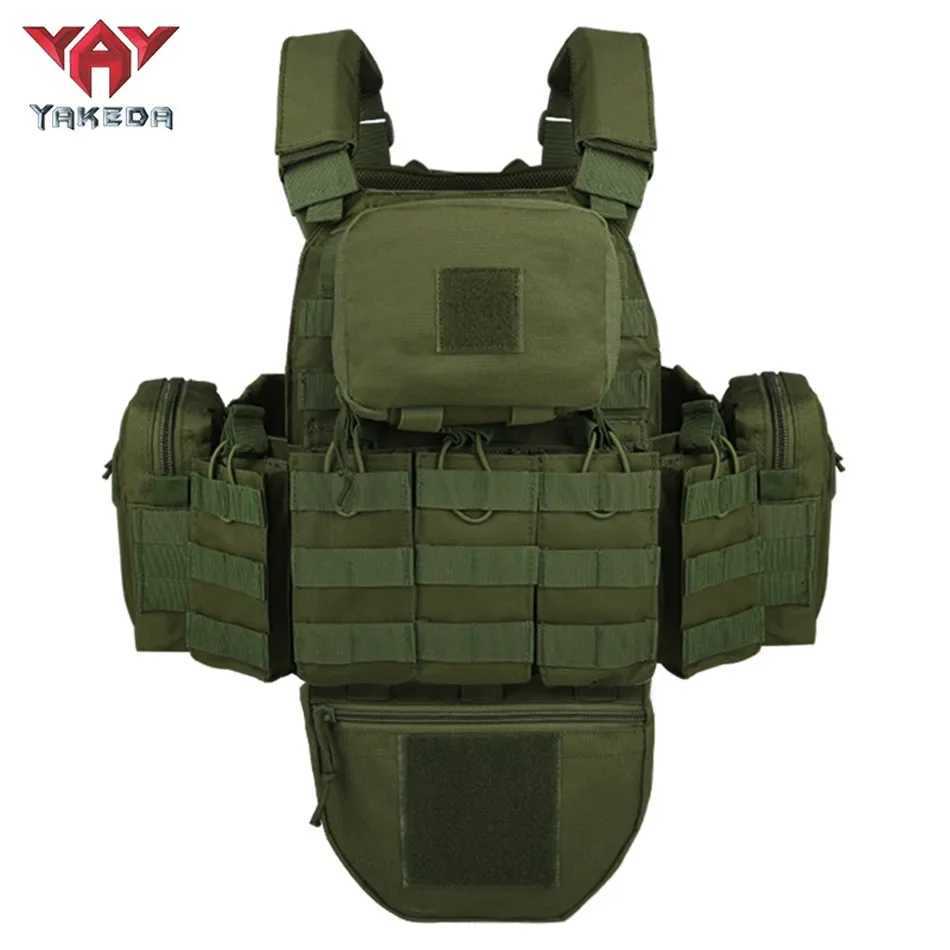 YAKEDA Tactical Plate Carrier Vest Outdoor Hunting Protective Shoulder Adjustable Vest Airsoft Z250728