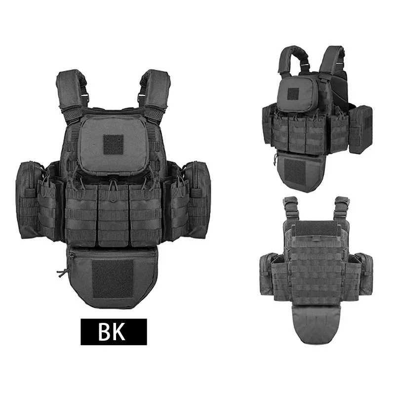 Yakeda new camouflage multifunctional tactical vest outdoor waistcoat equipment tactical waistcoat training vest Z250728
