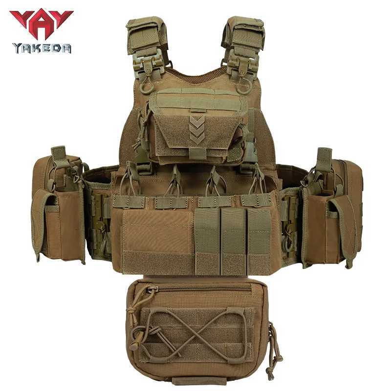 YAKEDA Tactical Vest New Quick-release Outdoor Suit Supplie Training Vest Multi-functional Carrying Equipment Field Hunting Vest Z250728