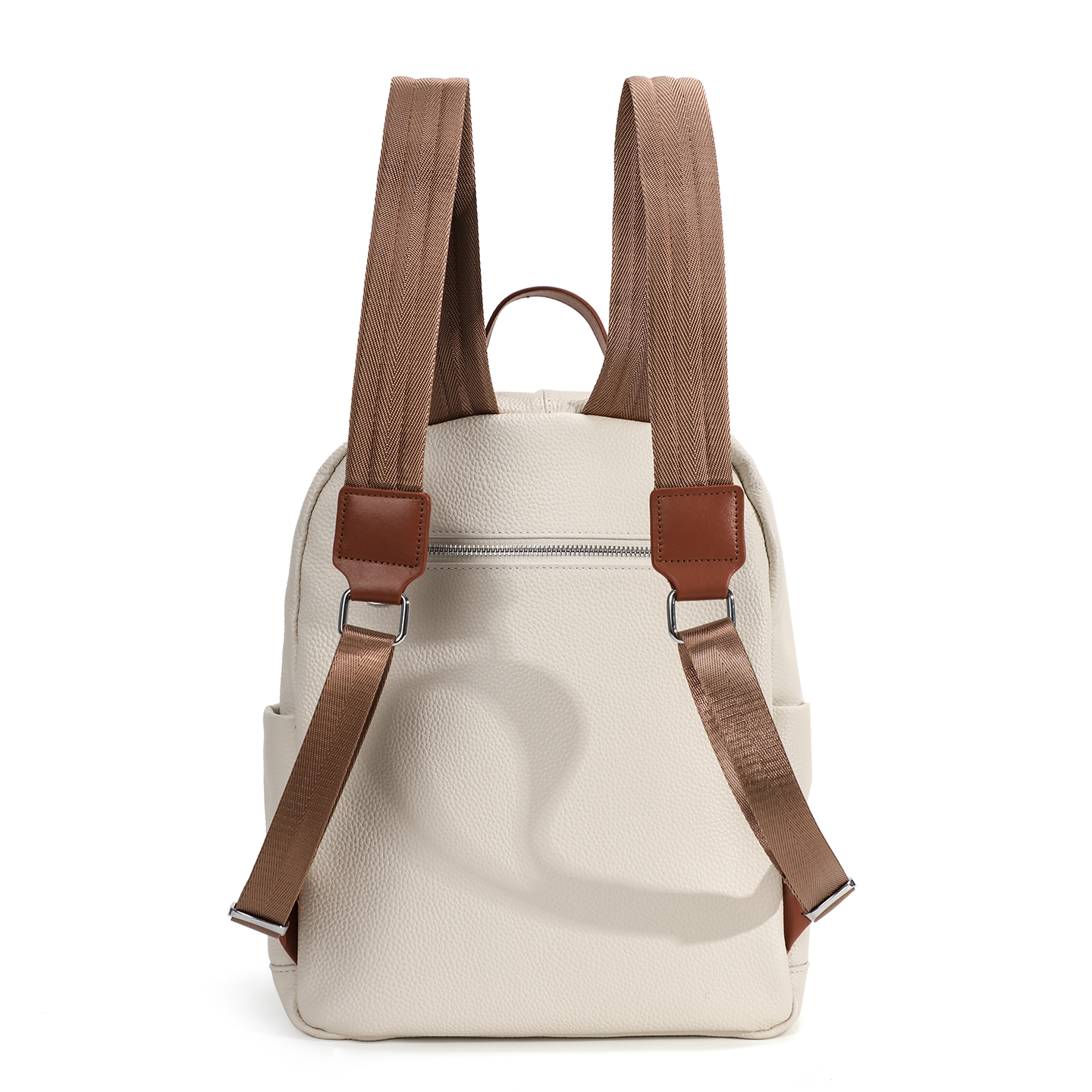 Advanced genuine leather women's backpack, new niche commuting computer backpack, casual versatile backpack
