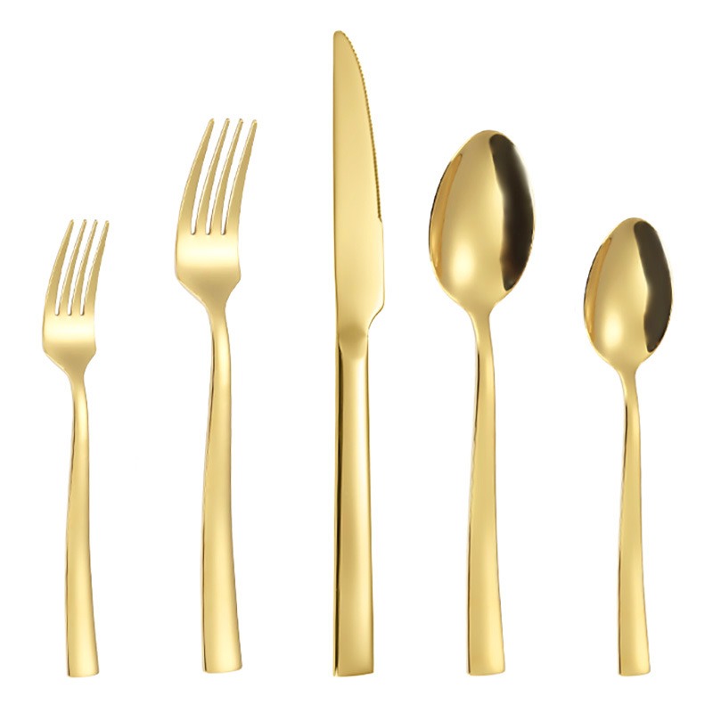 20-Piece Stainless Steel Flatware Set for 4 Food Grade 18/0 Cutlery Set Mirror Polished Knife Fork Spoon Dishwasher Safe Rustproof