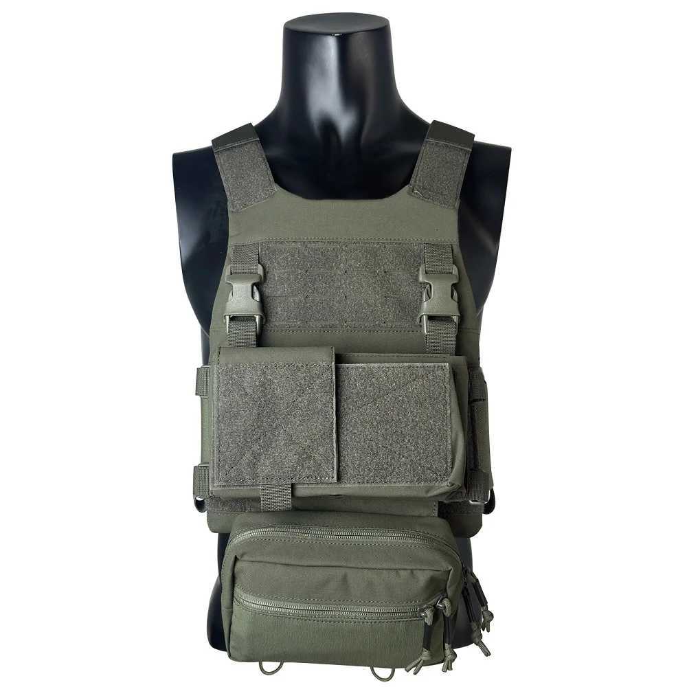Tactical Molle Chest Rig Vest 500D Laser Cut Vest Tactical Quick Release Modular Magazine Pouch FCSK MK3 Chest Rig Backpack Z250728