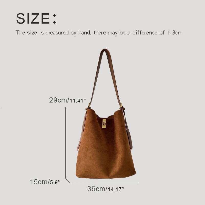 Women's Bags Designer Women's Bags Designer Koean Faux Suede Tote Bags Fo Women Designe Handbag Puse New In Vintage Lock With Inne Pocket Un