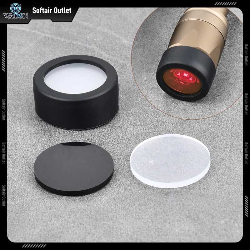 1R Filter Airsoft M300 M600 Flashlight Soft Light Lampshade Protect Cover fit Wadsn M300A/M300B/M600C/M600B Scout Lamp XJ250728
