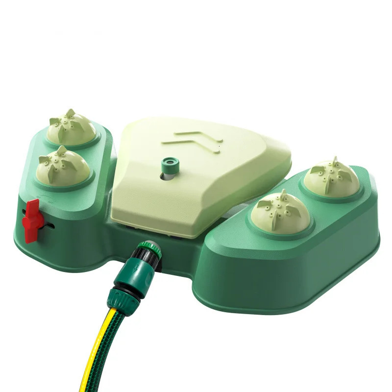 Pet Supplies FootPedal Automatic Water Feeder Dispenser CrossBorder Summer Bathing Spray Dog Toy 250729