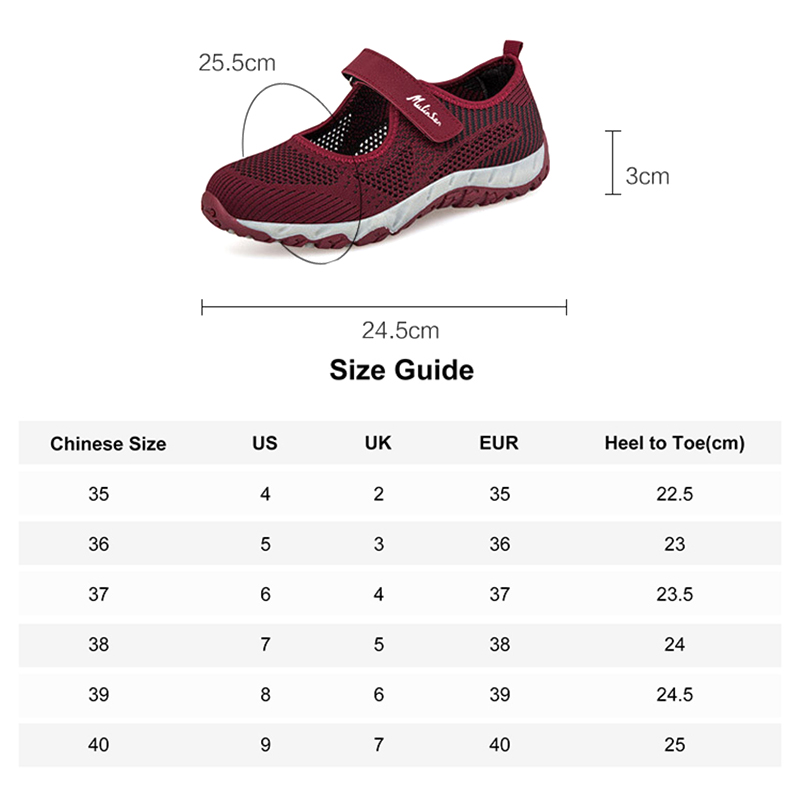Mulinsen women's shoes 2025 new summer breathable mesh lightweight casual canvas shoes soft sole middle-aged elderly mother shoes