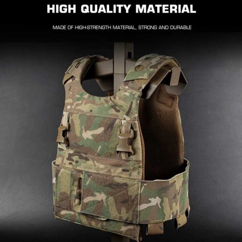 Outdoor FCPC low visibility hunting vest suitable for real people and various outdoor activities Z250728