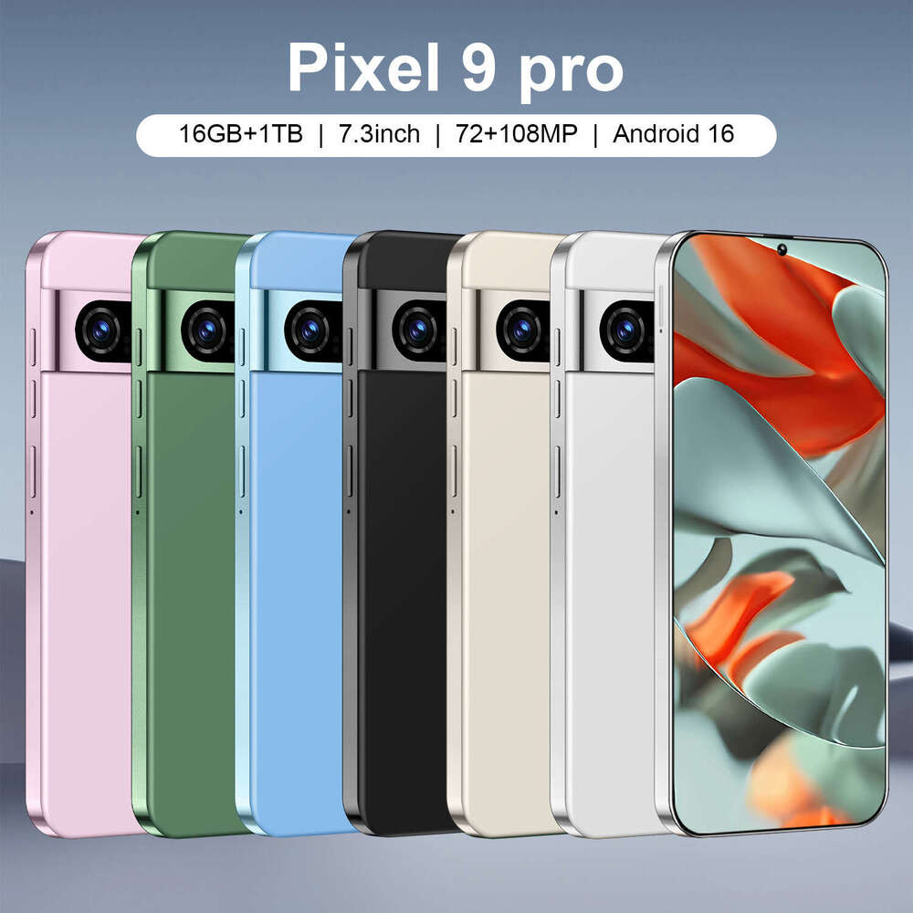 Smartphone Pixel9 Pro 7.3 inch 16G+1T all-in-one 108MP camera dual sim card HD screen resolution
