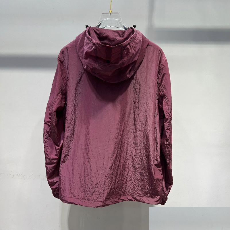 Mens Jackets Men Jacket Designer Womens Topstoney Fashion Embroidery Graphic Coat Tops Hooded Zip Windproof Three Color M2Xl Outerwe Otuse