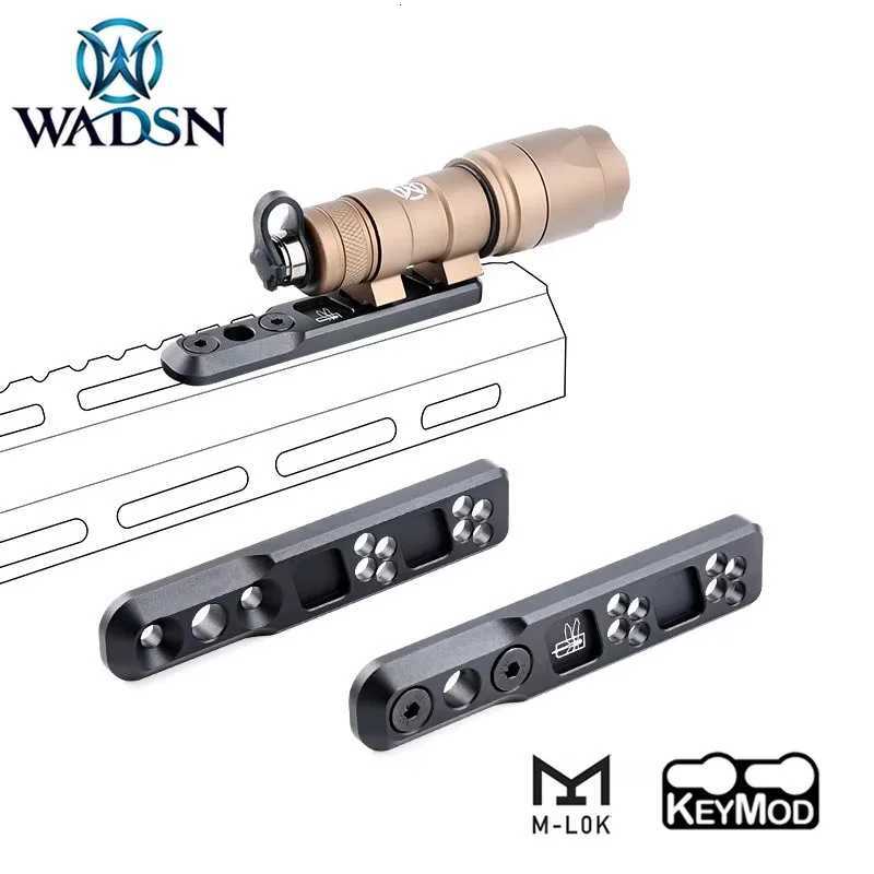 Vadsn Tactical M600 M300 Light Thorntail2 Weapon Flashlight Mount For Mlok Keymo Rail CNC Aluminum Alloy Metal R250728