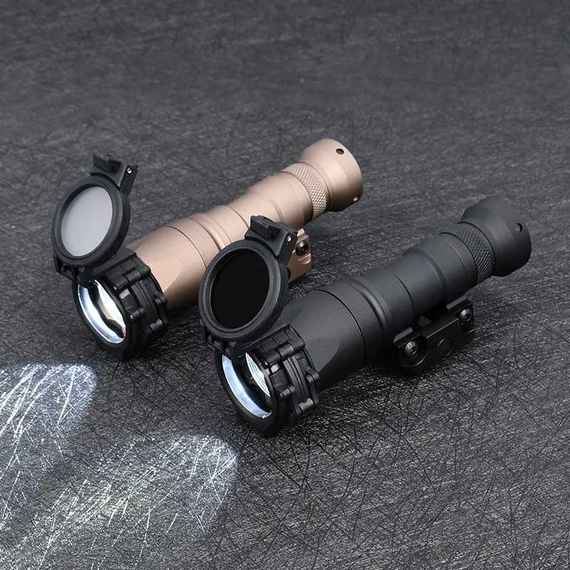 Airsoft Tactical Flashlight IR Filter Shade M300 M600 Infrared Weapon Scout Lamp Protector Cover Night Vision Lampshade R250728