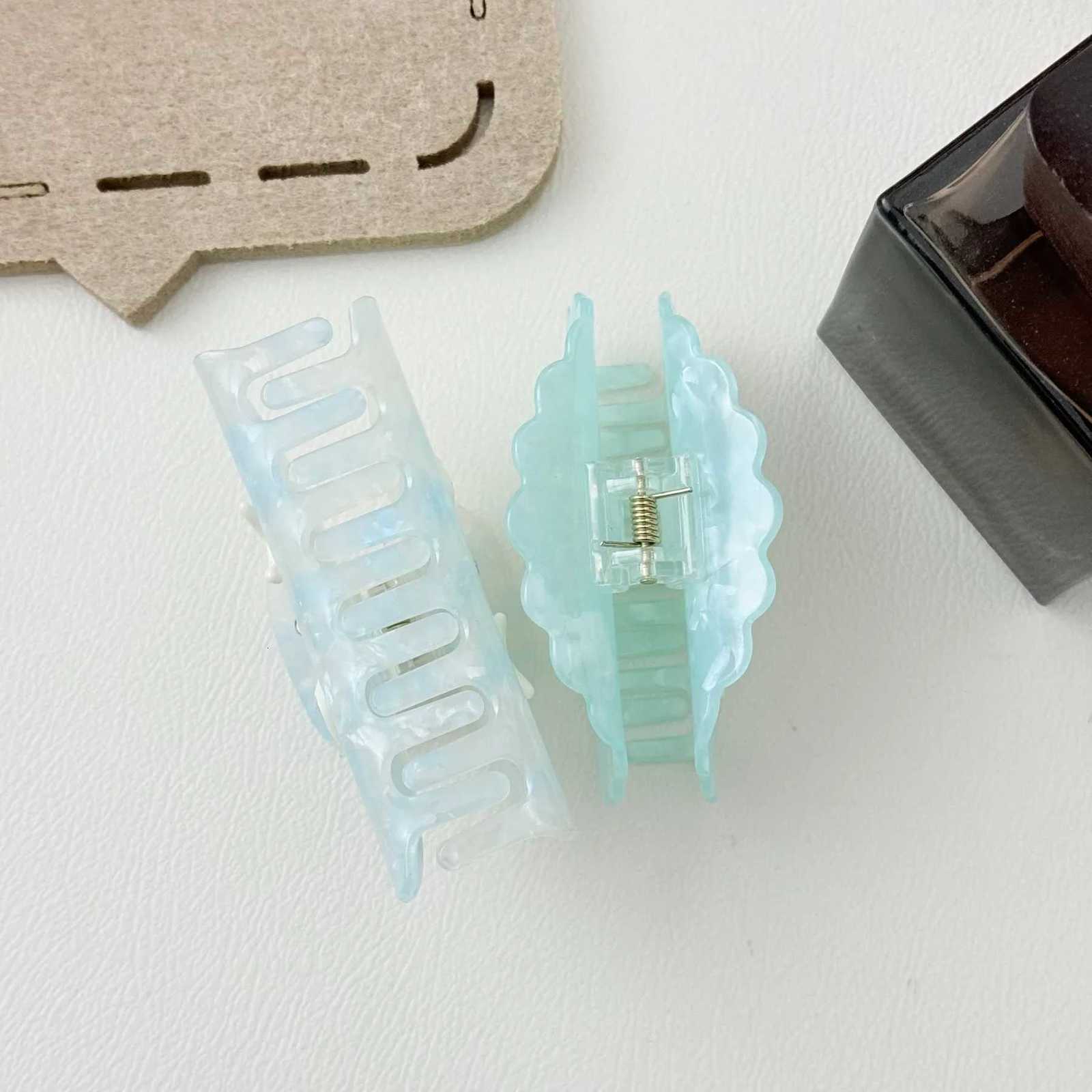 YHJ Ocean Series Blue Shell Starfish Hair Claw New Summer Beach Claw Clip Trendy Hair Accessories for Women Gifts Z250729