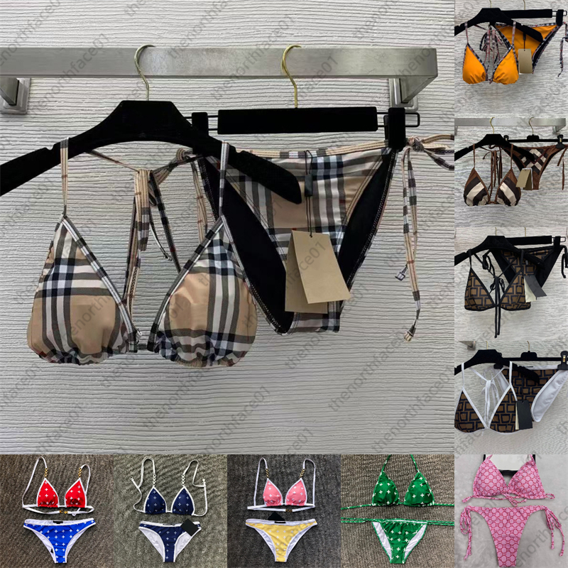 Designer Bikini Woman Swimwear Fashion Bikini Set One Piece Suits Swimsuit Backless Swimwear Sexy Bathing Suit Womens Clothing Size S-XL